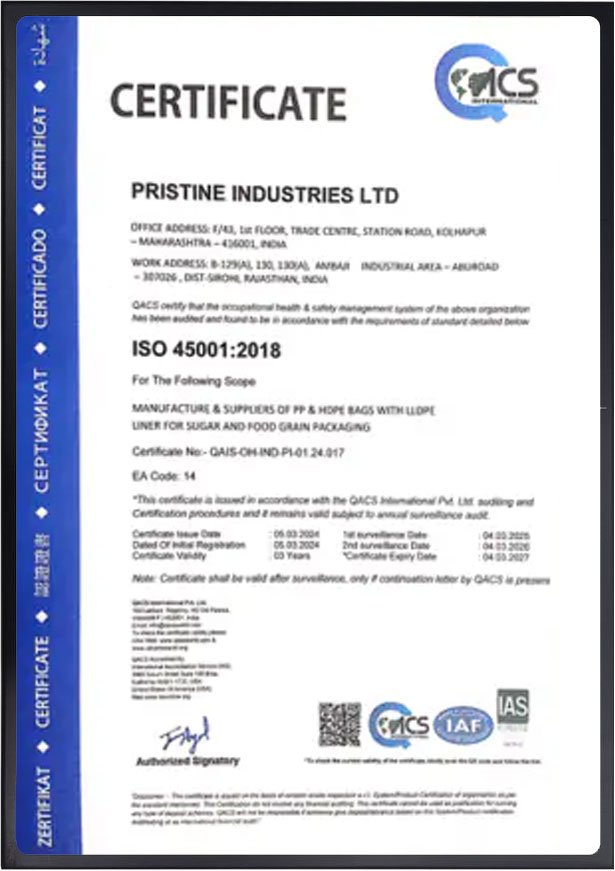 ISO 45001:2018