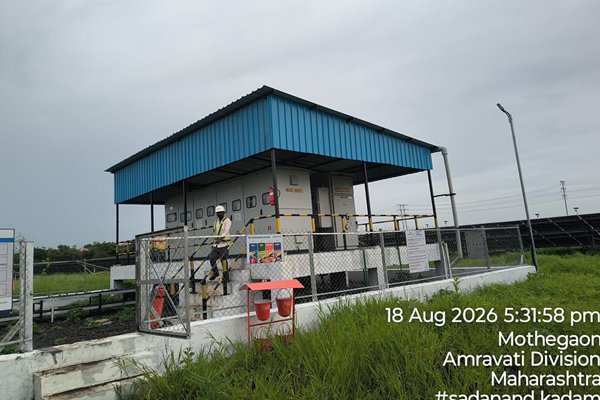 5 MW Solar Project – Inverter & Control Panel