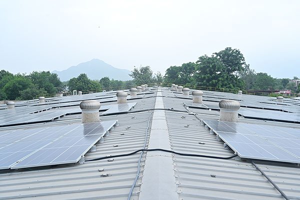 Rooftop Solar Panel Installation