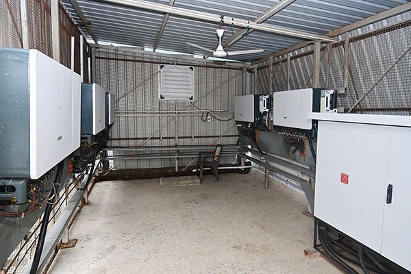 Solar Panel Control Room