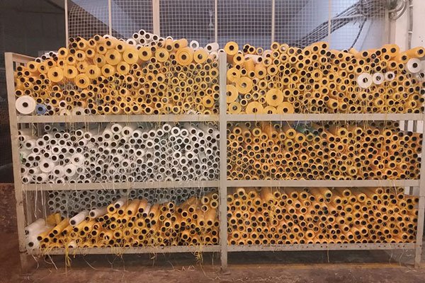 Bobbin Storage Area