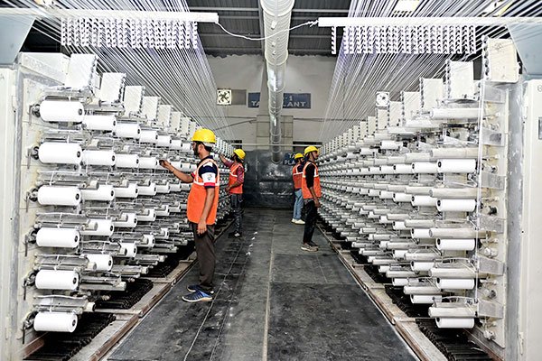 Tape Winding Section