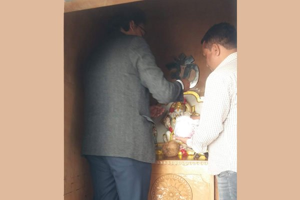 Abu rd puja - visit last year !!