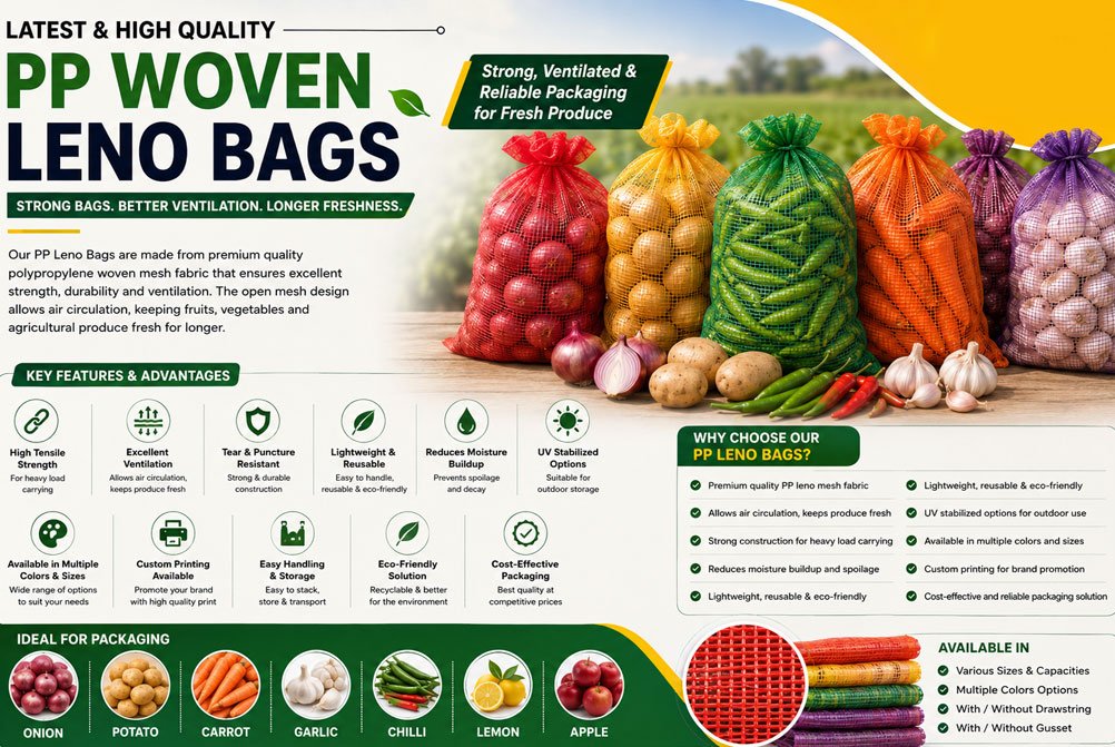 High-Quality PP Leno Bags